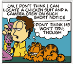 this one I could take or leave Garfield's line