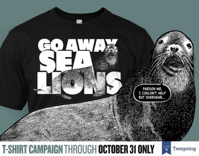 go away sea lions