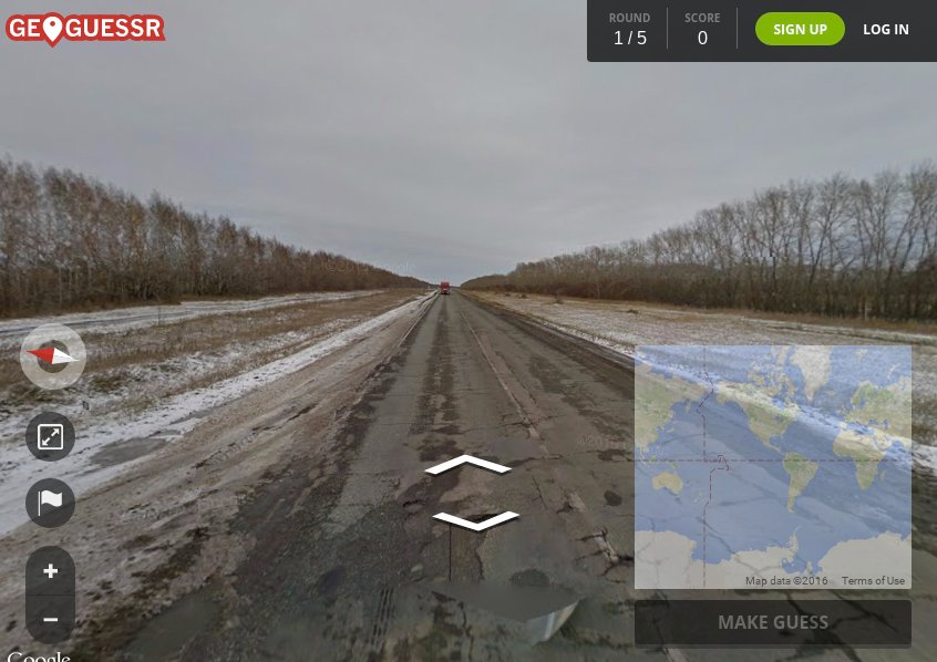 Check out: GeoGuessr, the Google Maps game – Wondermark